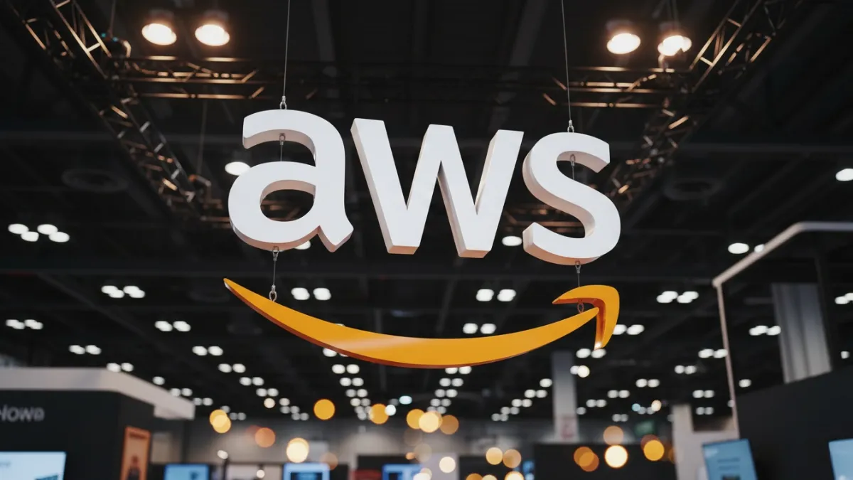 Digital representation of a global cloud server failure during AWS outage.